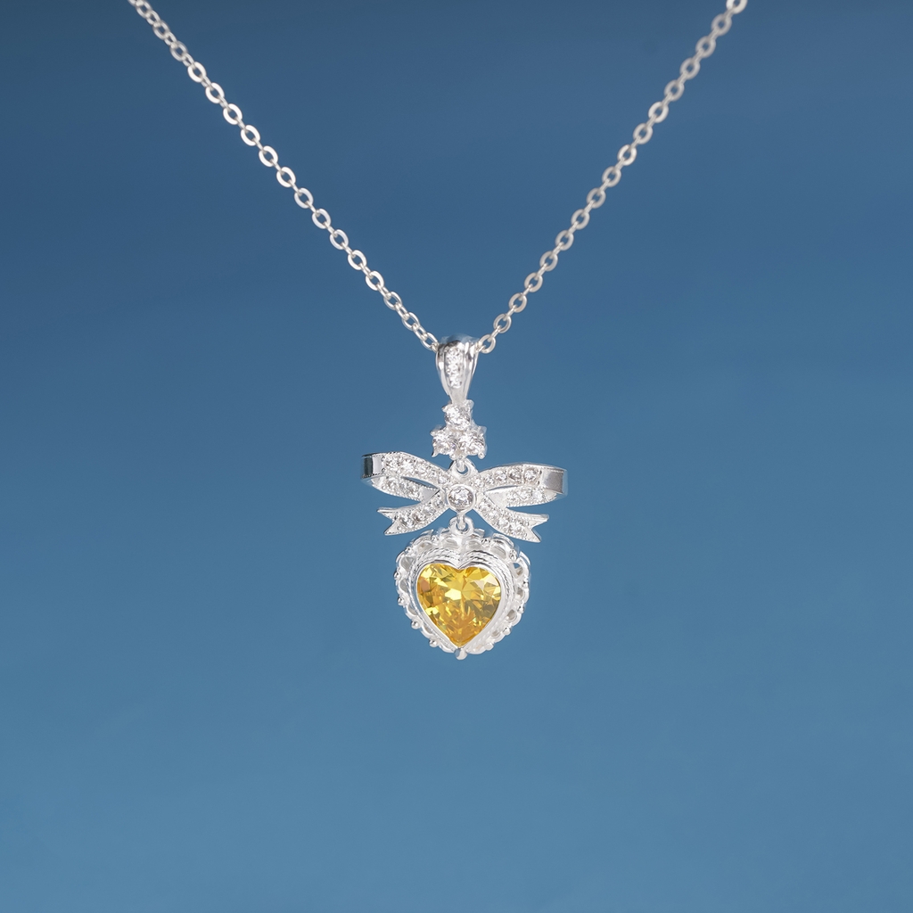 Dây chuyền DCJ04 Eternal Love sang trọng, thanh lịch bạc s925 ChariotJewelry