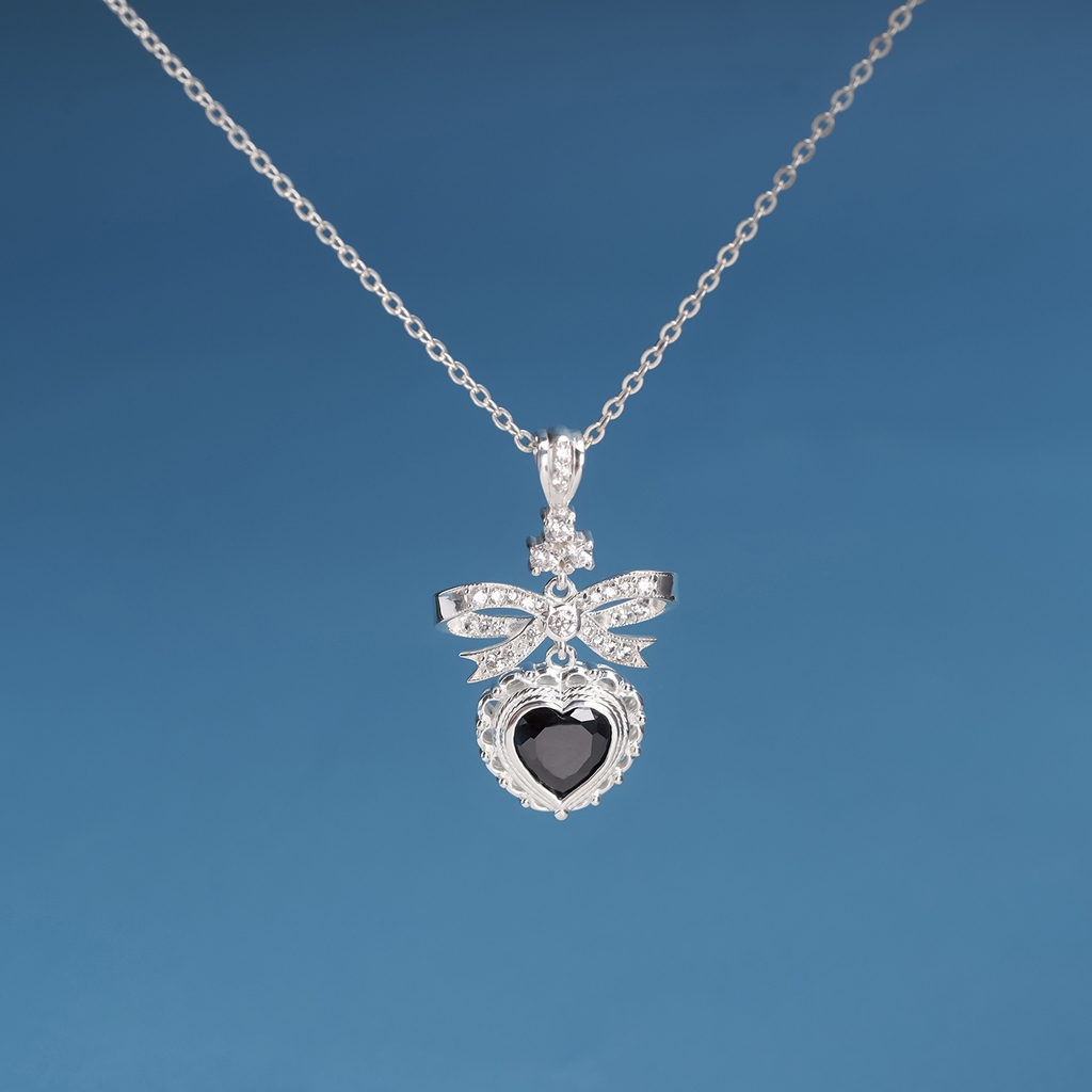 Dây chuyền DCJ04 Eternal Love sang trọng, thanh lịch bạc s925 ChariotJewelry