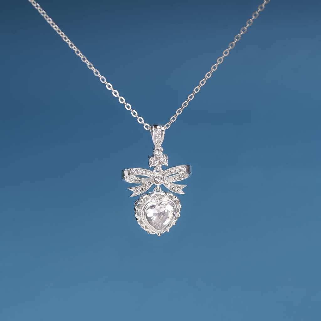 Dây chuyền DCJ04 Eternal Love sang trọng, thanh lịch bạc s925 ChariotJewelry