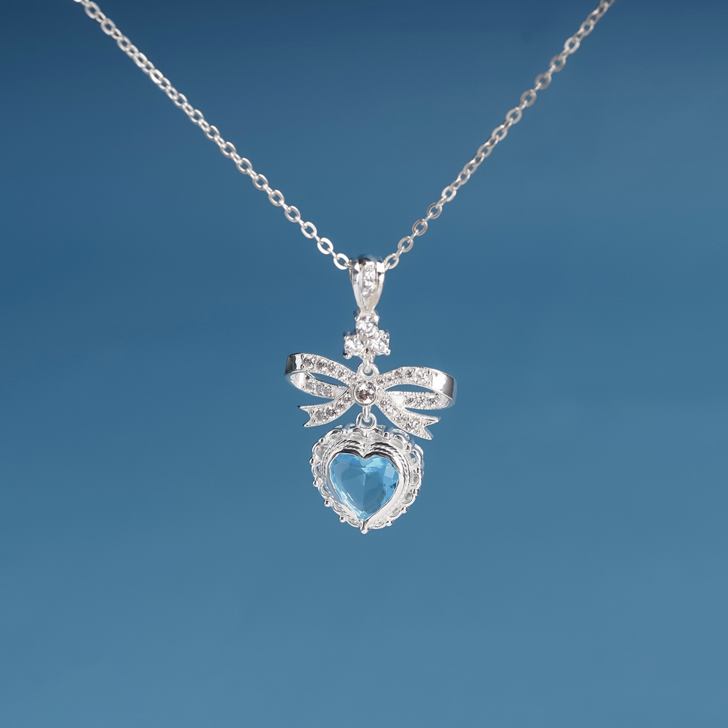 Dây chuyền DCJ04 Eternal Love sang trọng, thanh lịch bạc s925 ChariotJewelry