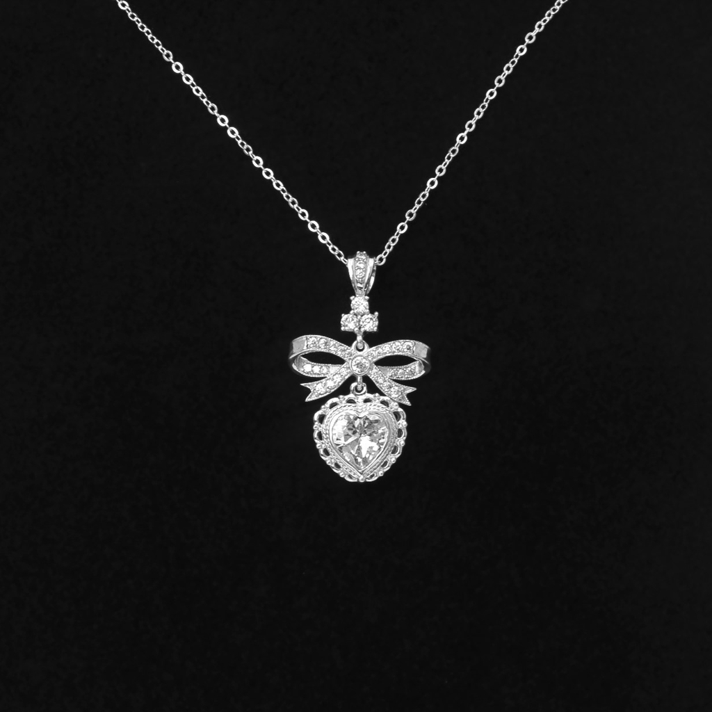 Dây chuyền DCJ04 Eternal Love sang trọng, thanh lịch bạc s925 ChariotJewelry