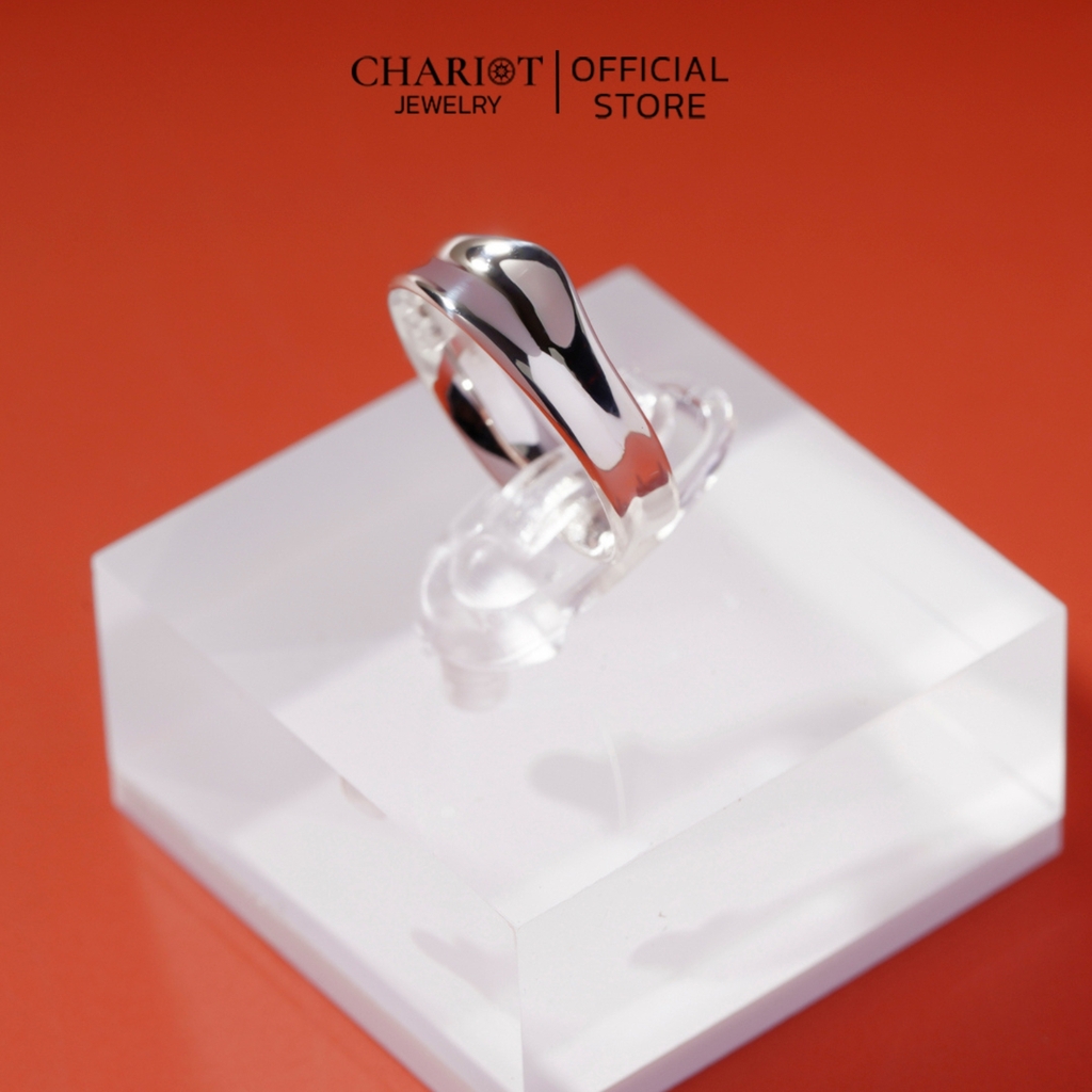 Nhẫn Bạc NCJ22 vương miện cách điệu Chariot Jewelry