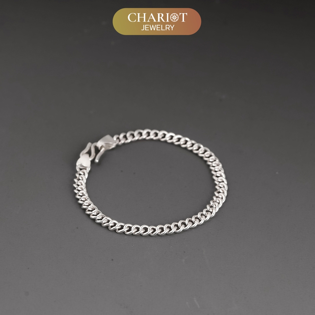Lắc tay BCJ21 bạc nguyên chất cho bé Chariot Jewelry