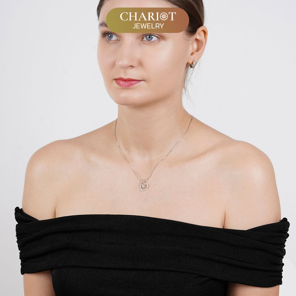 Dây chuyền DCJ08 S925 Fairy Heart, quà tặng Valentine ý nghĩa, Chariot Jewelry