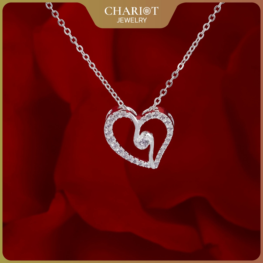 Dây chuyền DCJ08 S925 Fairy Heart, quà tặng Valentine ý nghĩa, Chariot Jewelry