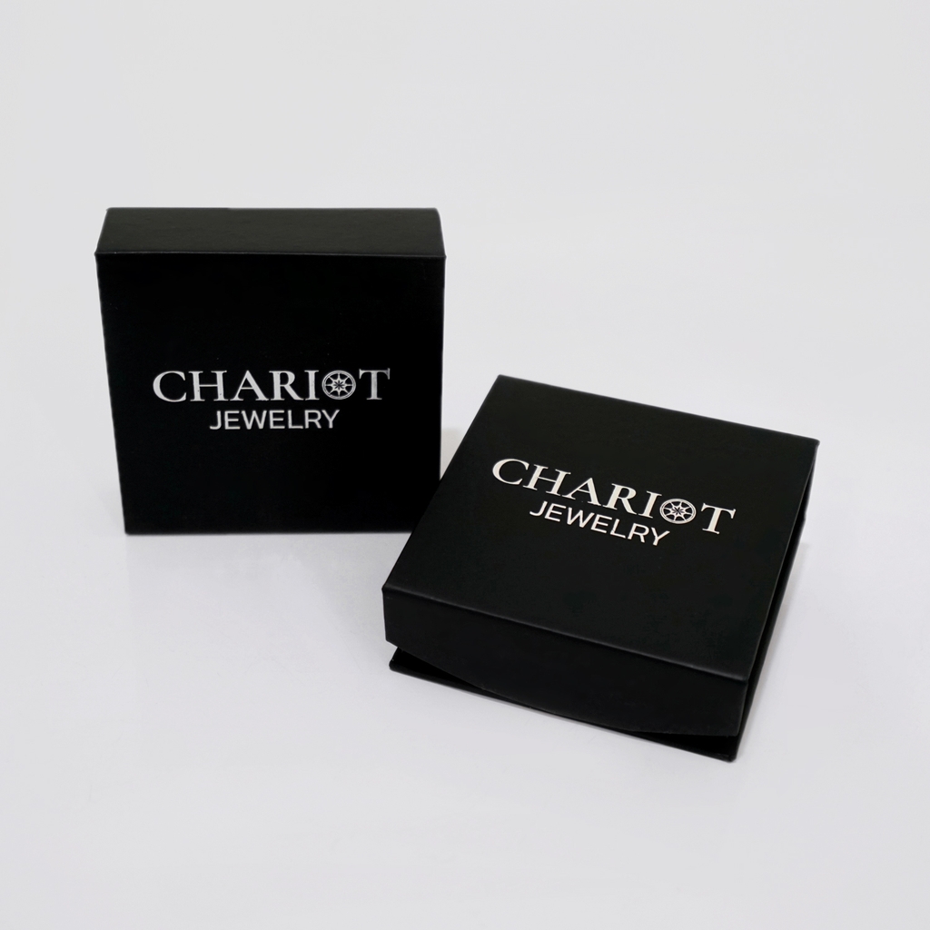 Dây chuyền bạc s925 DCJ27 Vòng Nguyệt Quế Nơ ChariotJewelry