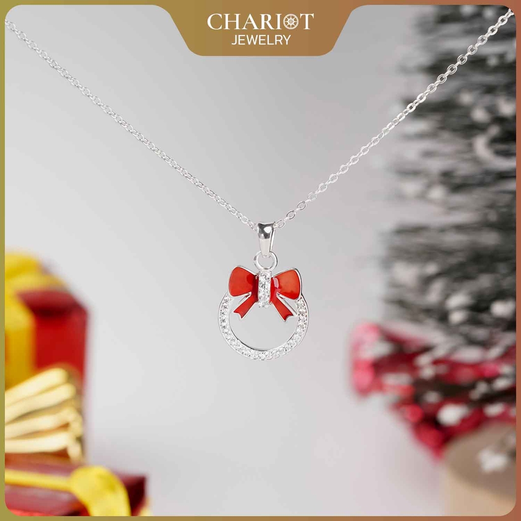 Dây chuyền bạc DCJ27 925 CHARIOT Jingle bell ChariotJewelry