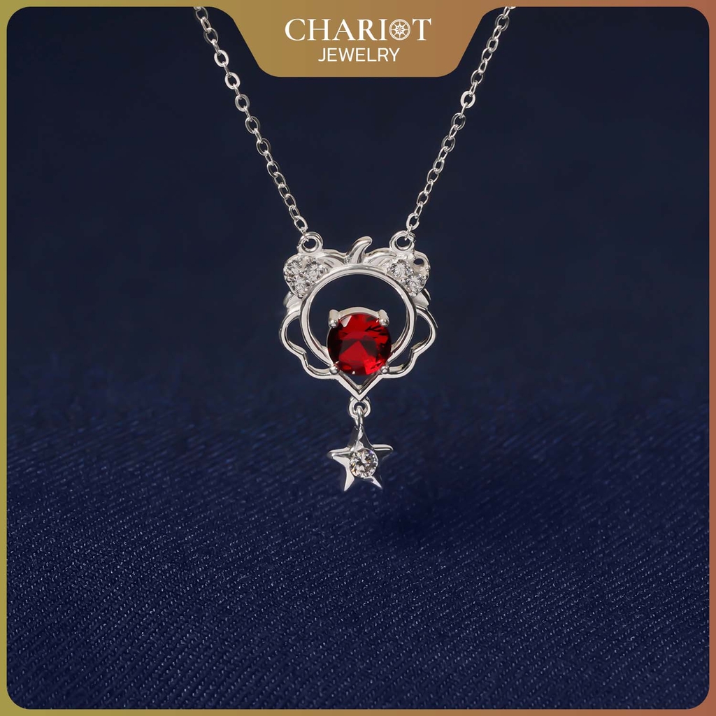 Dây chuyền DCJ63 cung hoàng đạo s925 ChariotJewelry