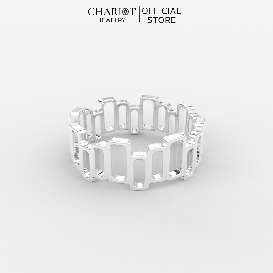 Nhẫn Bạc NCJ27 Neptune Chariot Jewelry