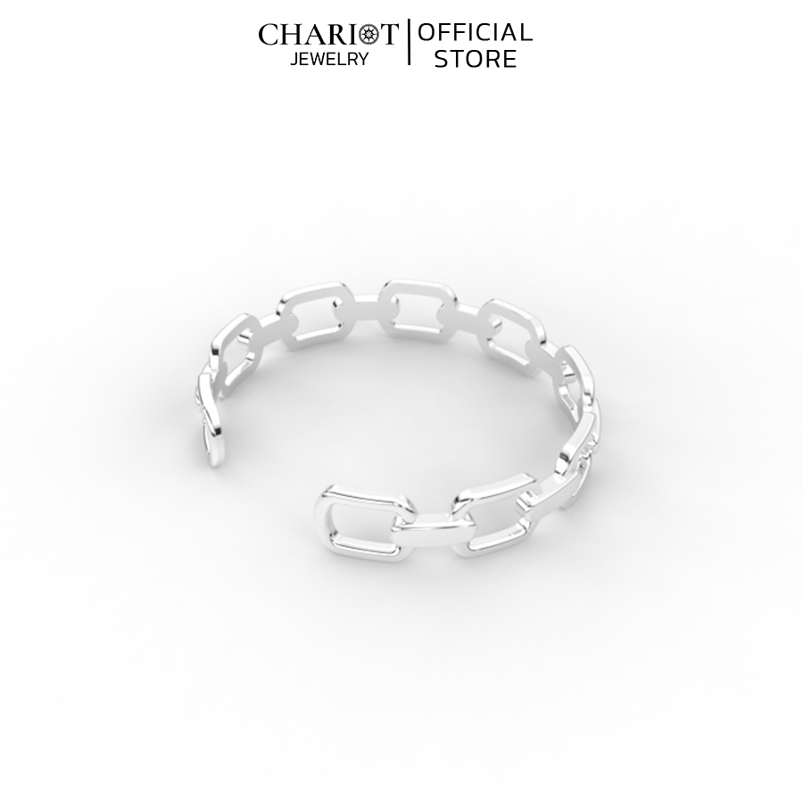 Vòng Tay Bạc BCJ132 Mắt Xích Chariot Jewelry