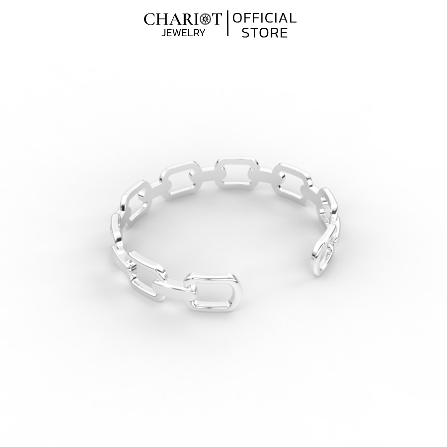 Vòng Tay Bạc BCJ132 Mắt Xích Chariot Jewelry