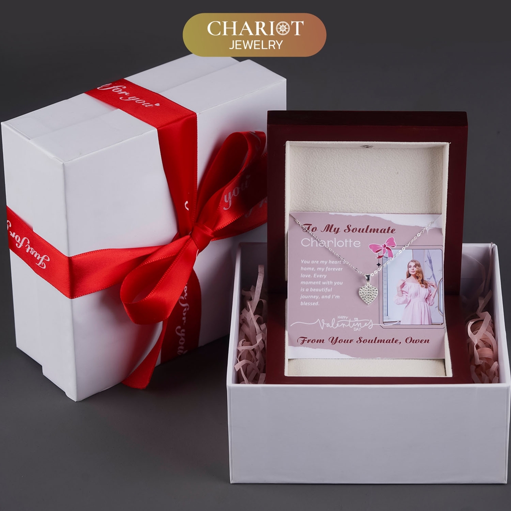 Dây chuyền S925 DCJ120 Mini Heart, quà tặng 8-3 ý nghĩa, Chariot Jewelry