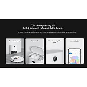 Robot Hút Bụi Lau Nhà Xiaomi Lydsto R3 Đổ Rác Tự Động Khử Trùng Ozon Diệt Khuẩn Lực Hút 3.000 Pa - Hàng Chính Hãng