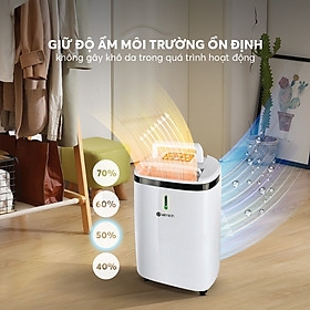 Máy Hút Ẩm Lọc Không Khí Elmich DE-3923 20L - Hàng Chính Hãng