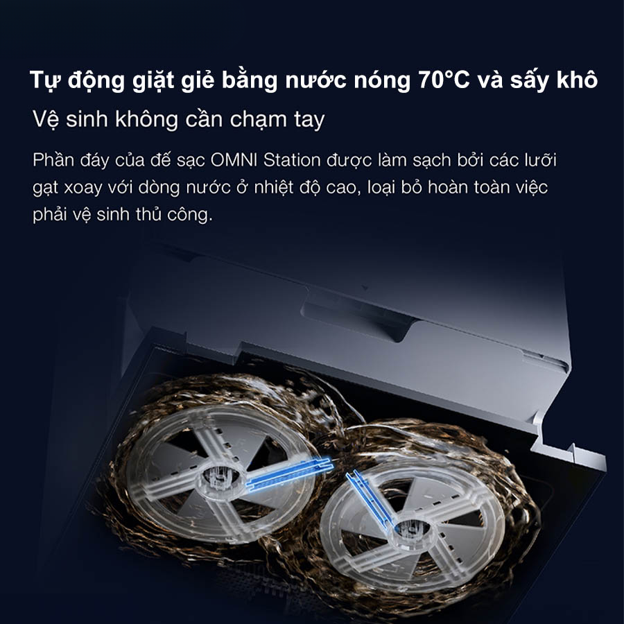 Robot Hút Bụi Lau Nhà Ecovacs T50 Pro Omni Auto - Bản Quốc Tế