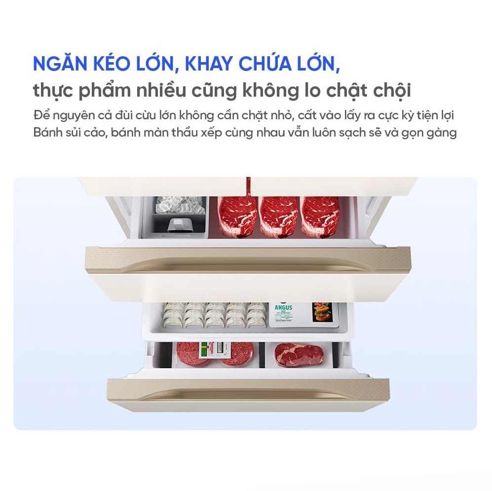 Tủ Lạnh Xiaomi Mijia 400L 2026 Làm Đá Tự Động - Ngăn Đông Mềm