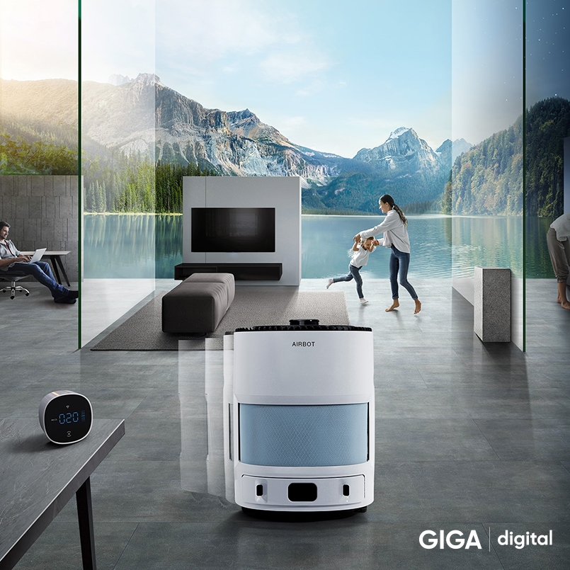 Robot Lọc Không Khí Ecovacs Airbot Andy Pro - Bản Quốc Tế