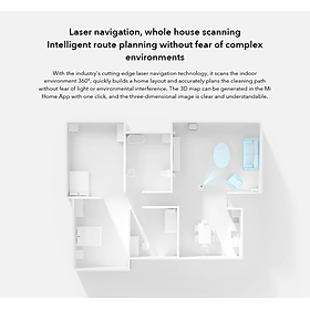 Robot Hút Bụi Lau Nhà Xiaomi X10+ Lực Hút 4000 Pa - Bản Quốc Tế