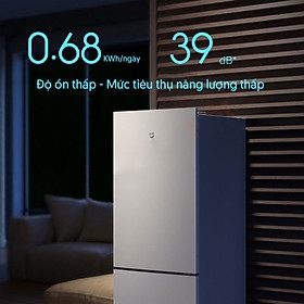 Tủ Lạnh Xiaomi Mijia 185L Cửa 2 Cánh, Tiết Kiệm Điện