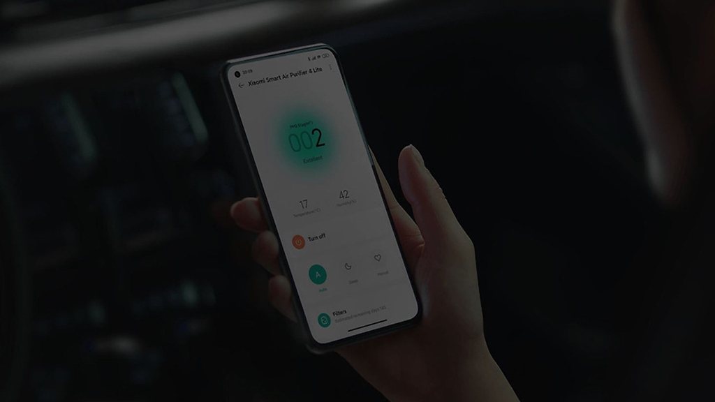 Máy Lọc Không Khí Xiaomi Mi Air Purifier 4 Pro Khử UV Kết Nối App 60 m2 - Hàng Chính Hãng