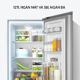 Tủ Lạnh Xiaomi Mijia 185L Cửa 2 Cánh, Tiết Kiệm Điện