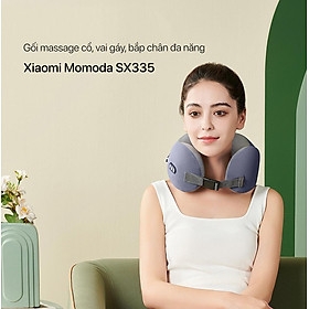 Gối Massage Xiaomi Momoda SX335 Gồm 6 Chế Độ Khác Nhau - Hàng Nhập Khẩu