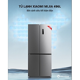 Tủ Lạnh Xiaomi Mijia 496L 4 Cánh – Ngăn Đông Mềm, Khử Khuẩn 99,99%