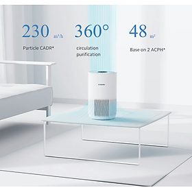 Máy Lọc Không Khí Xiaomi Air Purifier Compact 4 Kết Nối App Phù Hợp Không Gian 30 m2 - Hàng Chính Hãng