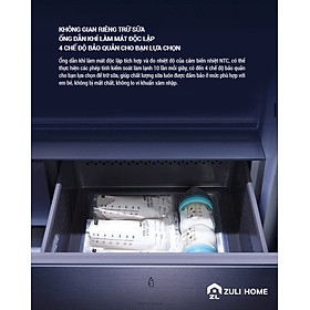 Tủ Lạnh Xiaomi Mijia 550L 4 Cánh – Làm Lạnh 3 Chiều, Ngăn Đồng Mềm