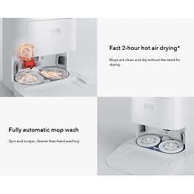 Robot Hút Bụi Lau Nhà Xiaomi X10+ Lực Hút 4000 Pa - Bản Quốc Tế