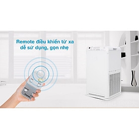 Máy Lọc Không Khí Daikin MCK55TVM6 Công nghệ Streamer 3C Tích Hợp Ion Plasma Lõi Lọc Tuổi Thọ Lên Đến 10 Năm, Diệt Khuẩn Và Lọc Sạch 99,97% Bụi Bẩn, Diện Tích Sử Dụng 40 m2, Công Suất 58W - Hàng Chính Hãng