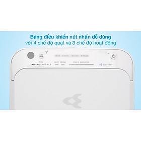 Máy Lọc Không Khí Daikin MCK55TVM6 Công nghệ Streamer 3C Tích Hợp Ion Plasma Lõi Lọc Tuổi Thọ Lên Đến 10 Năm, Diệt Khuẩn Và Lọc Sạch 99,97% Bụi Bẩn, Diện Tích Sử Dụng 40 m2, Công Suất 58W - Hàng Chính Hãng
