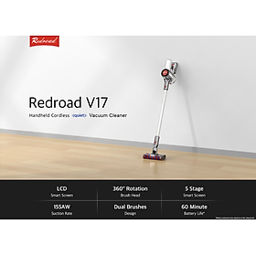 Máy Hút Bụi Xiaomi Redroad V17 Lực Hút 26.500 Pa - Bản Quốc Tế
