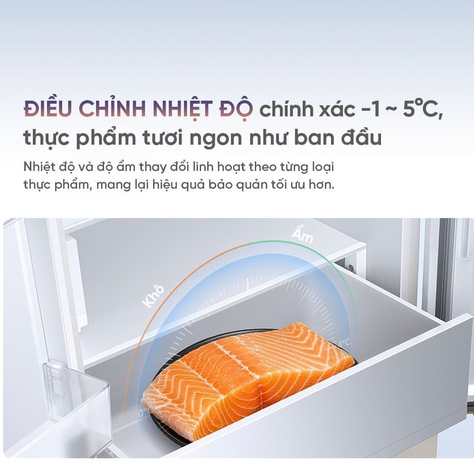Tủ Lạnh Xiaomi Mijia 400L 2026 Làm Đá Tự Động - Ngăn Đông Mềm