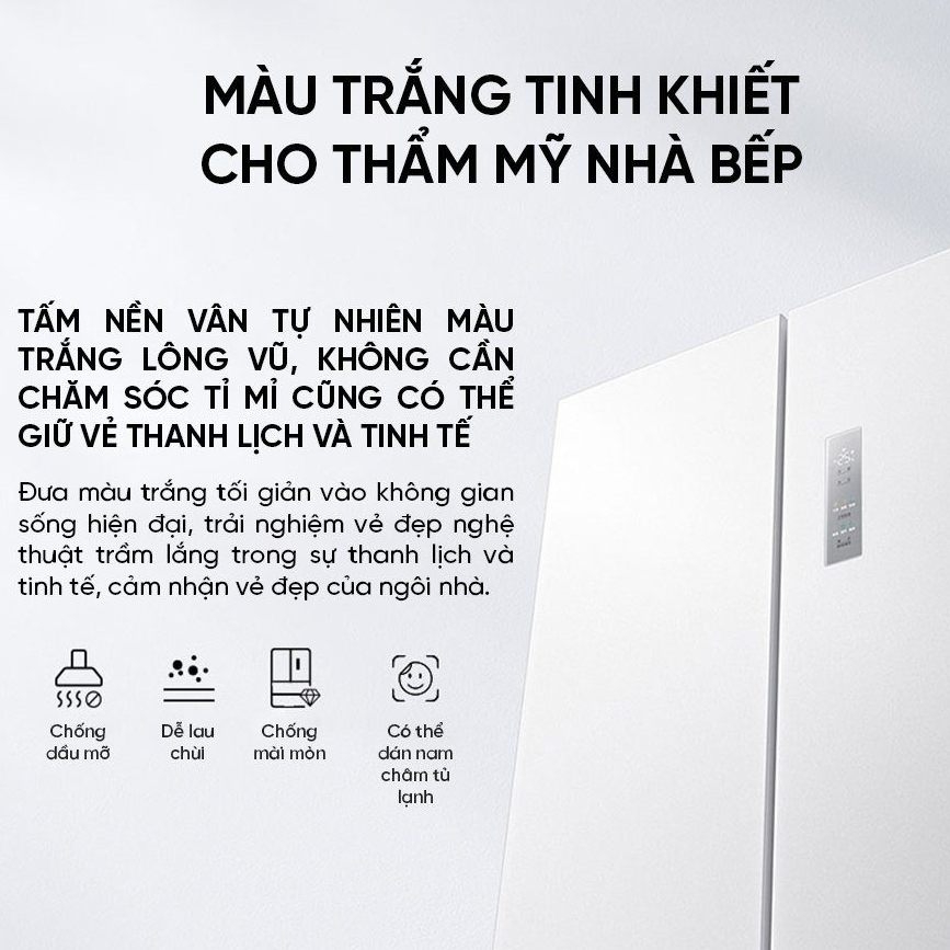 Tủ Lạnh Xiaomi Mijia 508L Kiểu Pháp Màu Trắng Model 2025
