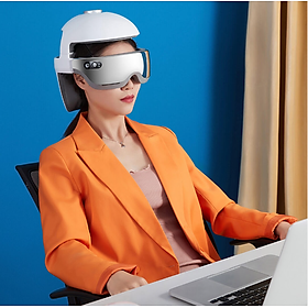 Máy Massage Đầu Và Mắt Xiaomi Momoda SX315 Xoa Bóp 360 Độ Tích Hợp Nghe Nhạc Kết Nối App Công Suất 7.5W - Hàng Chính Hãng
