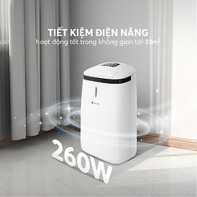 Máy Hút Ẩm Lọc Không Khí Elmich DE-3922 Dung Tích 16L - Hàng Chính Hãng