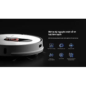 Robot Hút Bụi Lau Nhà Xiaomi Lydsto R3 Đổ Rác Tự Động Khử Trùng Ozon Diệt Khuẩn Lực Hút 3.000 Pa - Hàng Chính Hãng