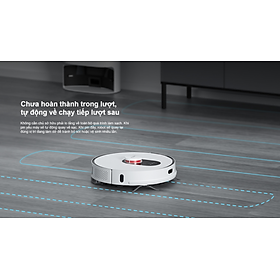 Robot Hút Bụi Lau Nhà Xiaomi Lydsto R3 Đổ Rác Tự Động Khử Trùng Ozon Diệt Khuẩn Lực Hút 3.000 Pa - Hàng Chính Hãng