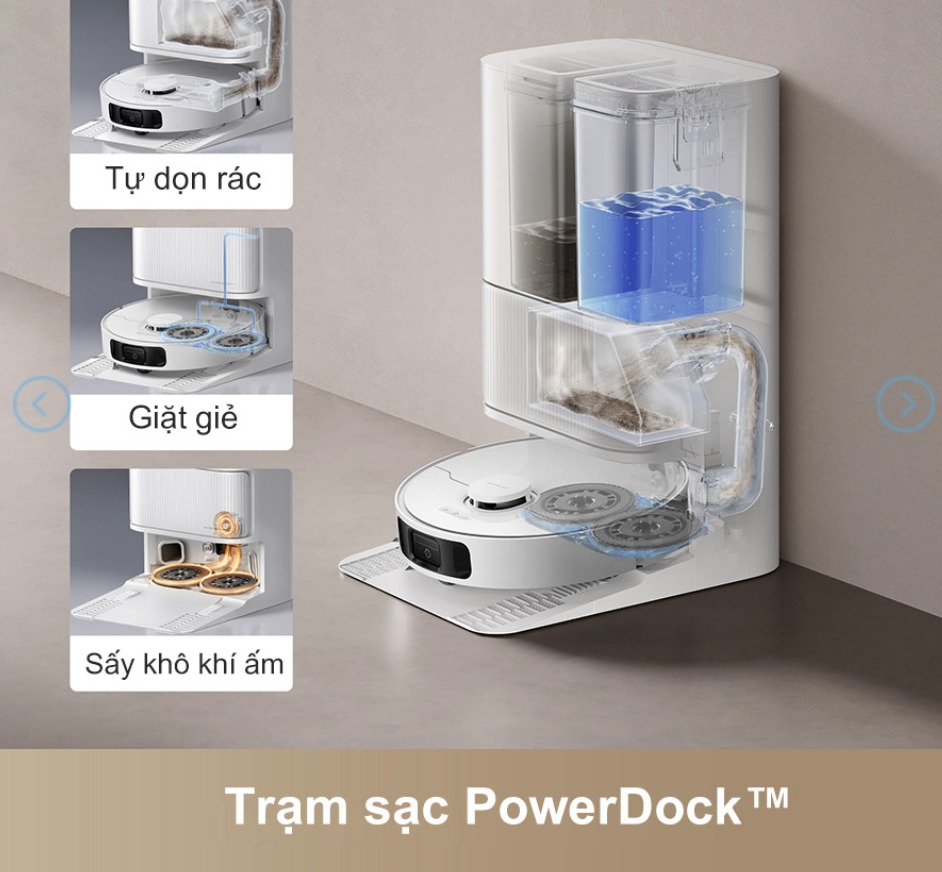 Robot Hút Bụi Lau Nhà Dreame D20 Ultra Ultra 13.000 Pa - Bản Quốc Tế