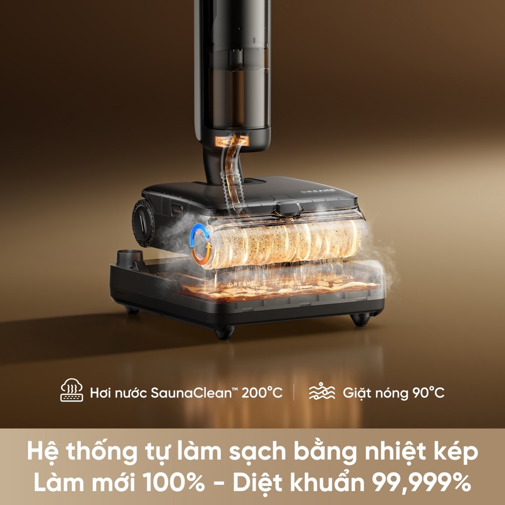 Máy Hút Bụi Lau Nhà Dreame H16 Pro Steam | Lực Hút 28.000Pa - Bản Quốc Tế