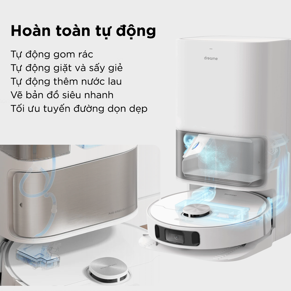 Robot Hút Bụi Lau Nhà Dreame L10s Ultra Gen 2 - Bản Quốc Tế