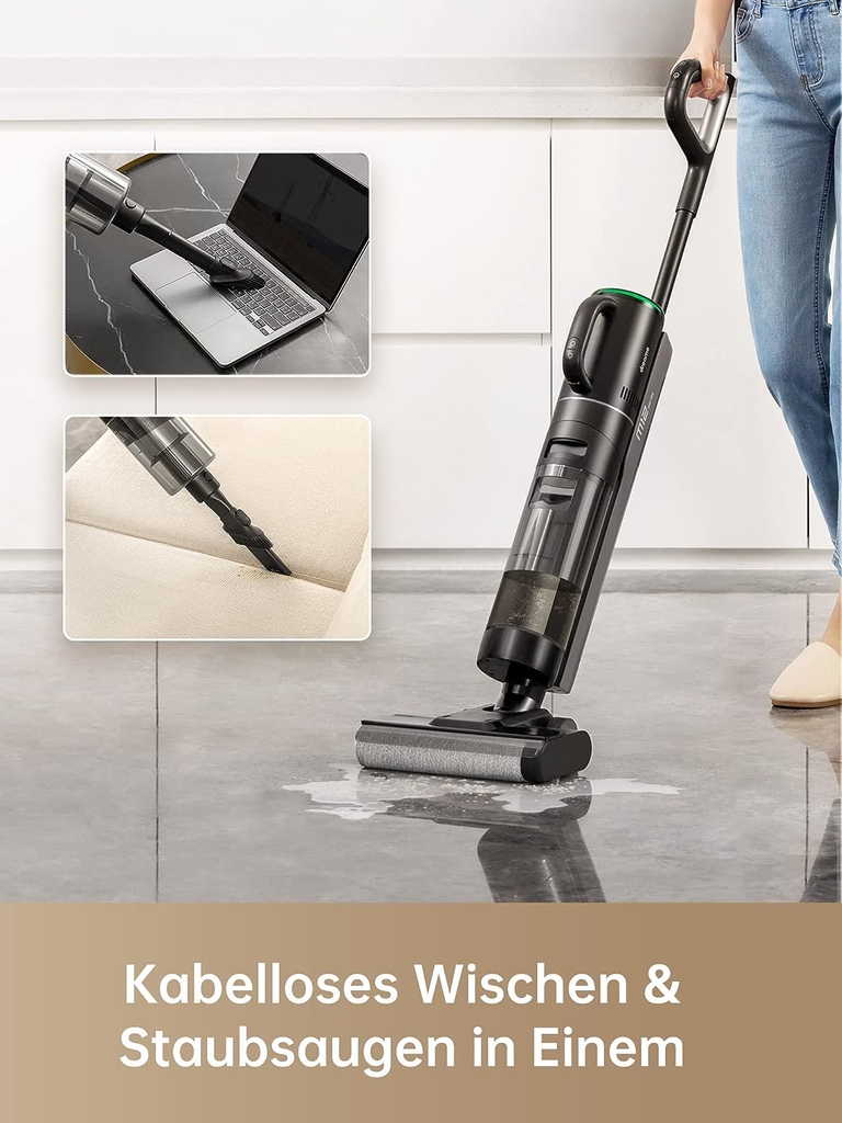 Máy Lau Sàn Hút Bụi Dreame M12 Lực Hút 14.000 Pa - Bản Quốc Tế