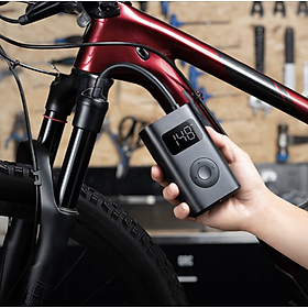Bơm Cầm Tay Đa Năng Xiaomi Mijia Bicycle Dùng Bơm Xe Hơi, Xe Máy, Xe Đạp - Hàng Nhập Khẩu