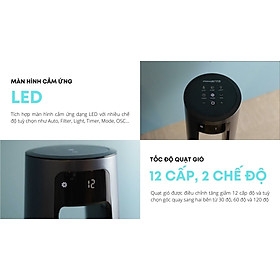 Quạt Không Cánh Rowenta Eclipse Lọc Không Khí - Hàng Nhập Đức