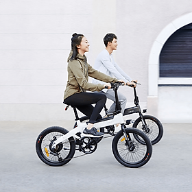 Xe Đạp Điện Trợ Lực Điện Gấp Gọn Xiaomi HIMO Z20 Pin Sử Dụng 80 Km Tốc Độ 25 Km/giờ, Bộ Chuyển Động 6 Cấp, Phanh Cảm Biến Ngắt Điện, Công Suất 250W - Hàng Chính Hãng