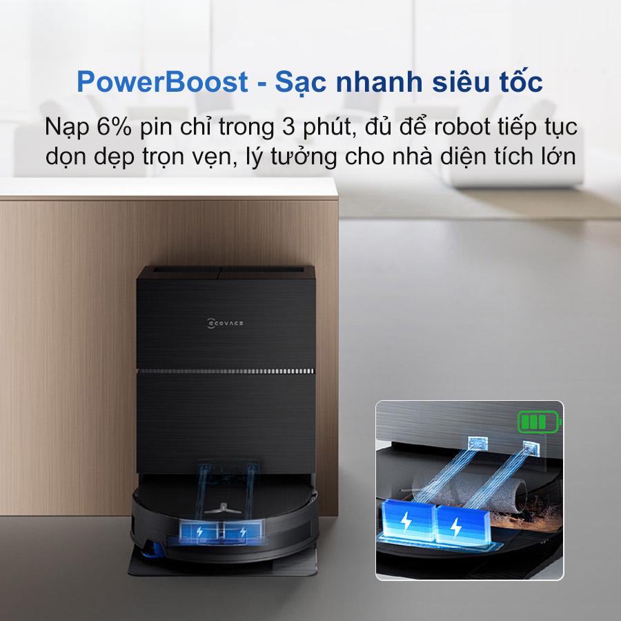 Robot Hút Bụi Lau Nhà Ecovacs Deebot X11 Pro Omni – Bản Quốc Tế
