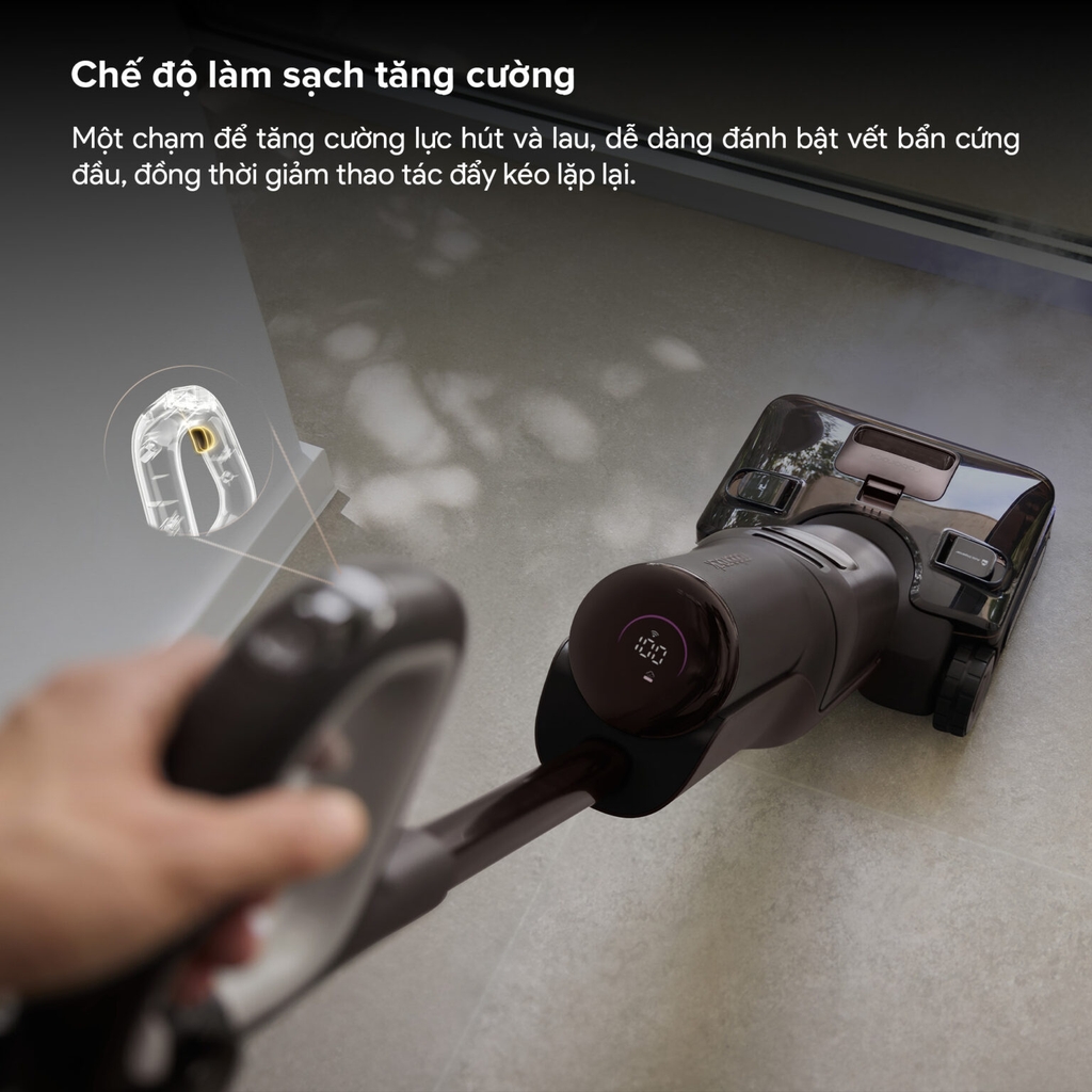 Máy Lau Nhà Roborock F25 Ultra Steam Gen 2 | Lực Hút 25.000 Pa