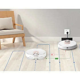 Robot Hút Bụi Lau Nhà Xiaomi Viomi SE Làm Sạch Sâu Diện Tích Làm Việc 120-150 m2 Lưu Bản Đồ 5 Tầng Lực Hút 2200 Pa - Hàng Chính Hãng