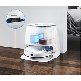 Robot Hút Bụi Lau Nhà Xiaomi Redroad G10 Thông Minh Tự Động Giặt Rẻ Diện Tích Hoạt Động 180m2 Công Suất 40W - Hàng Chính Hãng